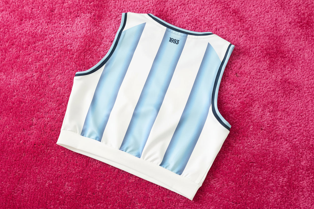 Argentina Women Cropped Jersey 2