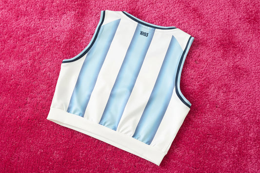 Argentina Women Cropped Jersey 2