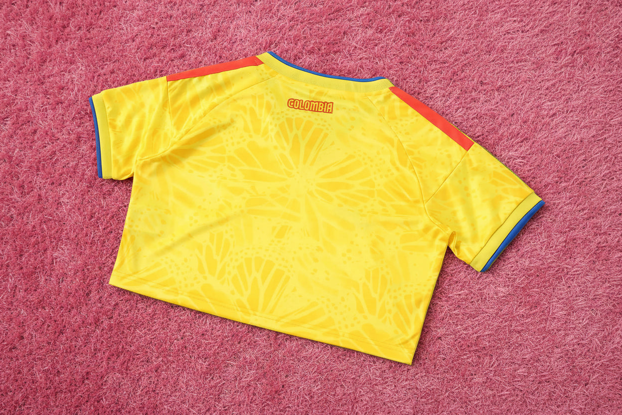 Colombia Women Cropped Jersey