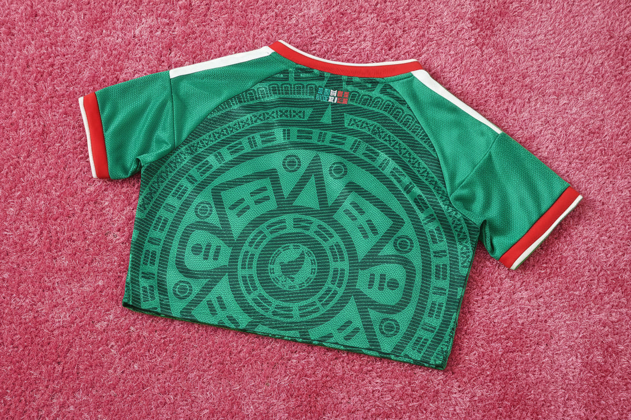 Mexico Women Cropped Jersey
