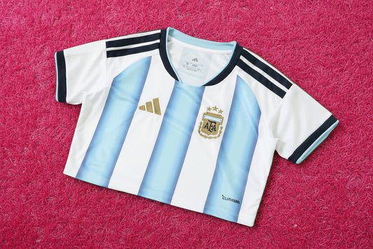 Argentina Women Cropped Jersey