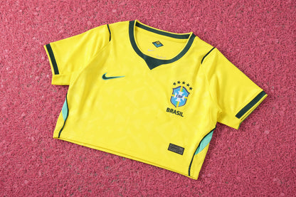 Brazil Women Cropped Jersey
