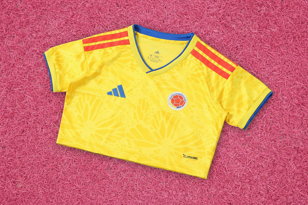 Colombia Women Cropped Jersey