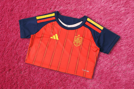 Spain Women Cropped Jersey